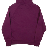 CHAMPION Womens Maroon Hoodie L
