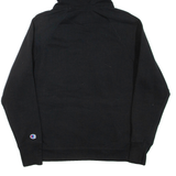 CHAMPION Mens Black Hoodie L