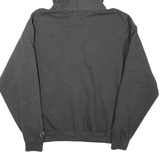 CHAMPION Oregon Tech Mens Grey Hoodie Full Zip USA L