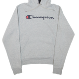 CHAMPION Mens Grey Hoodie S
