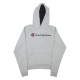 CHAMPION Mens Grey Hoodie S