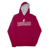 CHAMPION Washington State Cougars Mens Red Hoodie USA M