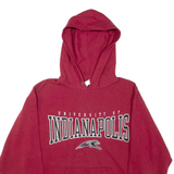 CHAMPION University Of Indianapolis Mens Red Hoodie USA M