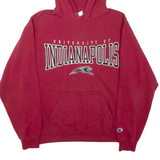 CHAMPION University Of Indianapolis Mens Red Hoodie USA M