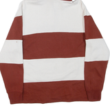 LEVI'S Button Neck Mens Brown Hoodie L