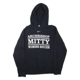 NIKE Archbishop Mitty Womens Soccer Mens Black Hoodie M