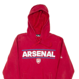 ADIDAS Arsenal Mens Red Hoodie XS