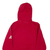 ADIDAS Arsenal Mens Red Hoodie XS
