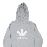 ADIDAS Mens Grey Hoodie M