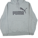 PUMA Mens Grey Hoodie 2XL