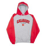 NHL Calgary Flames Mens Red Hoodie M