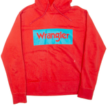 WRANGLER Mens Red Hoodie L