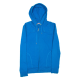 JUICY COUTURE Womens Blue Hoodie Full Zip S