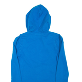 JUICY COUTURE Womens Blue Hoodie Full Zip S