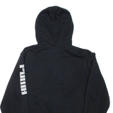 PUMA Mens Black Hoodie Full Zip M