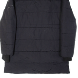 DIESEL Womens Puffer Coat Black Nylon S