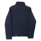 DIESEL Womens Quilted Jacket Blue S