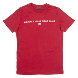 BEVERLY HILLS POLO CLUB Mens T-Shirt Red S