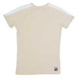 PUMA Mens T-Shirt Beige XS