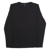 COS Womens T-Shirt Black Long Sleeve XS