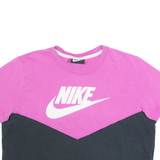 NIKE Cropped Womens T-Shirt Black L