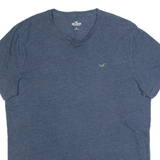 HOLLISTER Mens T-Shirt Blue M
