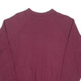 HEALTHKNIT Mens Sweatshirt Maroon Crew Neck USA XL