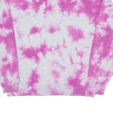 WILD FABLE Tie-Dye Mens Sweatshirt Pink Crew Neck S