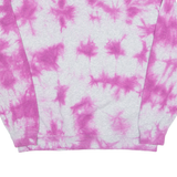 WILD FABLE Tie-Dye Mens Sweatshirt Pink Crew Neck S