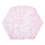 ARTIST UNION CLOTHING CO. Tie-Dye Mens Sweatshirt Pink Crew Neck L