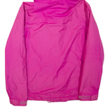 JACK WOLFSKIN Womens Rain Jacket Pink Hooded UK 16