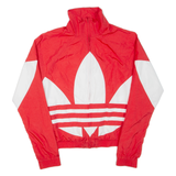 ADIDAS Mens Track Jacket Red XS