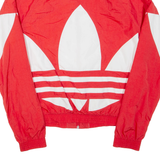 ADIDAS Mens Track Jacket Red XS