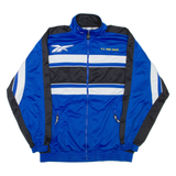 REEBOK Mens Track Jacket Blue M