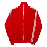 Mens Track Jacket Red L