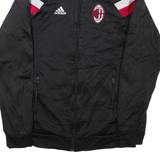 ADIDAS AC Milan Mens Track Jacket Black S