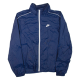 NIKE Mens Track Jacket Blue L