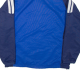 ADIDAS Mens Track Jacket Blue L