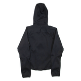JACK WOLFSKIN Womens Track Jacket Black Hooded UK 12