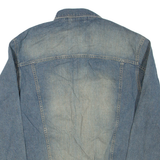 DIESEL Mens Denim Jacket Blue L