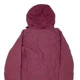 HELLY HANSEN Womens Jacket Maroon Nylon Hooded XL