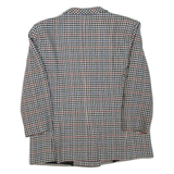 Womens Blazer Jacket Grey Houndstooth XL