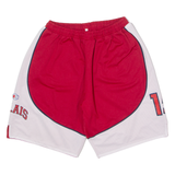 CHAMPION Valais Basketball #15 Mens Sports Shorts Red Colourblock L W28