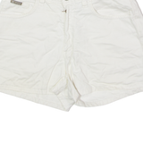 CALVIN KLEIN JEANS Khaki Womens Casual Shorts Cream Slim S W28