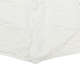 CALVIN KLEIN JEANS Khaki Womens Casual Shorts Cream Slim S W28