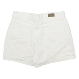 CALVIN KLEIN JEANS Khaki Womens Casual Shorts Cream Slim S W28