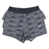 NIKE Air Womens Sports Shorts Grey S W26