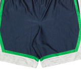 ADIDAS Basketball Mens Sports Shorts Blue Colourblock L W38