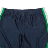 ADIDAS Basketball Mens Sports Shorts Blue Colourblock L W38