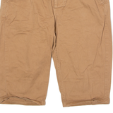 KANGOL Mens Chino Shorts Brown S W32